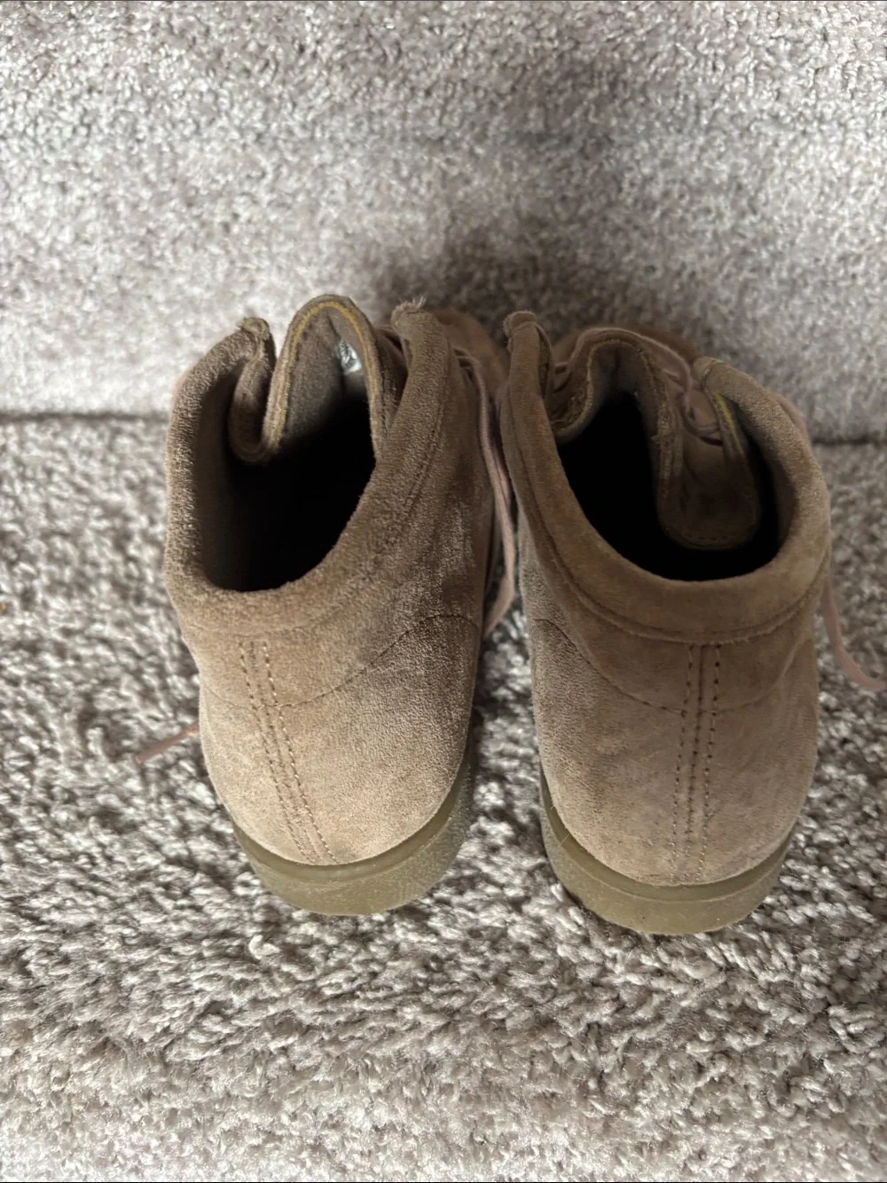 Hush Puppies Men's Light Brown Suede Chukka Boots